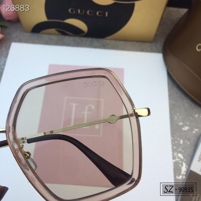 GUCCI古馳 新款太陽鏡 遮擋有害光線防輻射 9093S  lly1060